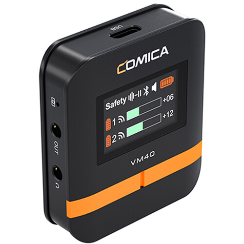 Comica Audio VM40 COMBO 2-Person Wireless Shotgun Microphone
