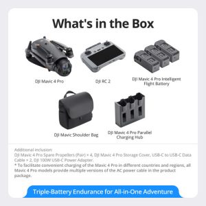 DJI Mavic Pro Drone with Fly More Combo