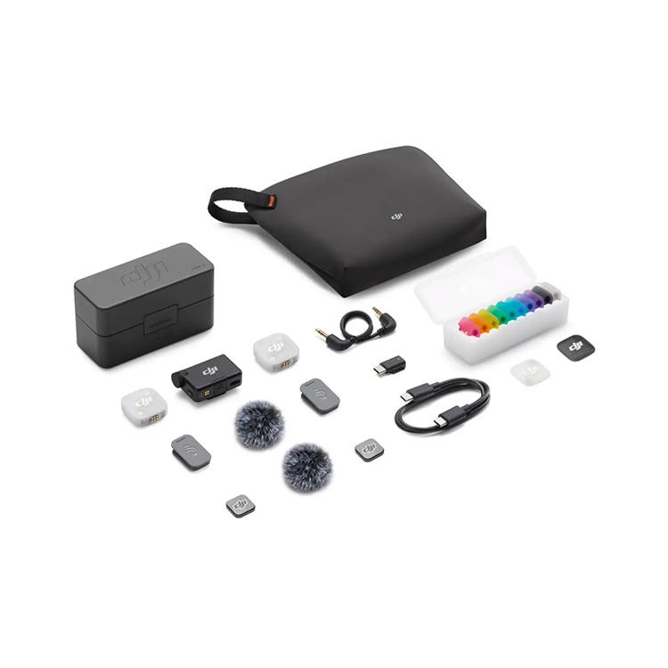 DJI Mic Mini 2 (2 TX+ 1 RX+ Charging Case) Wireless Microphone