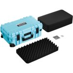 GUTEK Tortoise T-300 20" Carry-On Protector Case (Azure Blue, 30L)